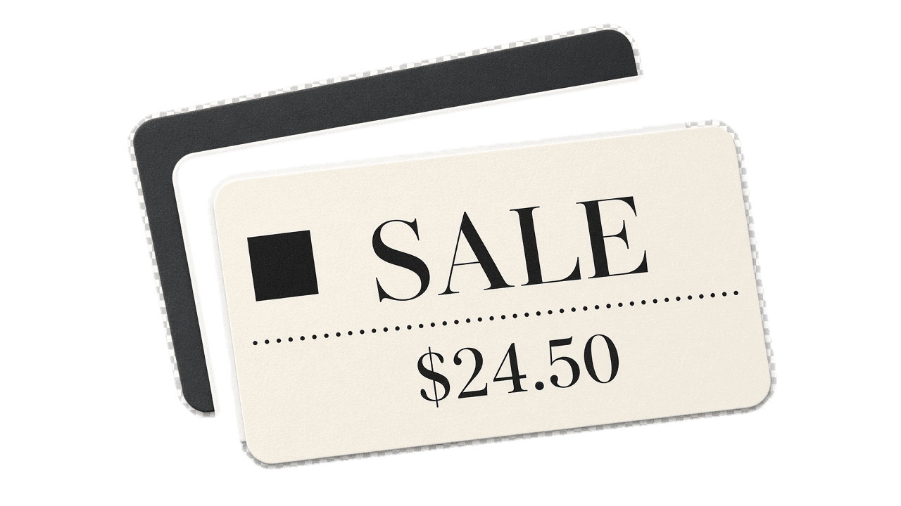 Stacked Vemmo sale tickets showing a recorded shop sale